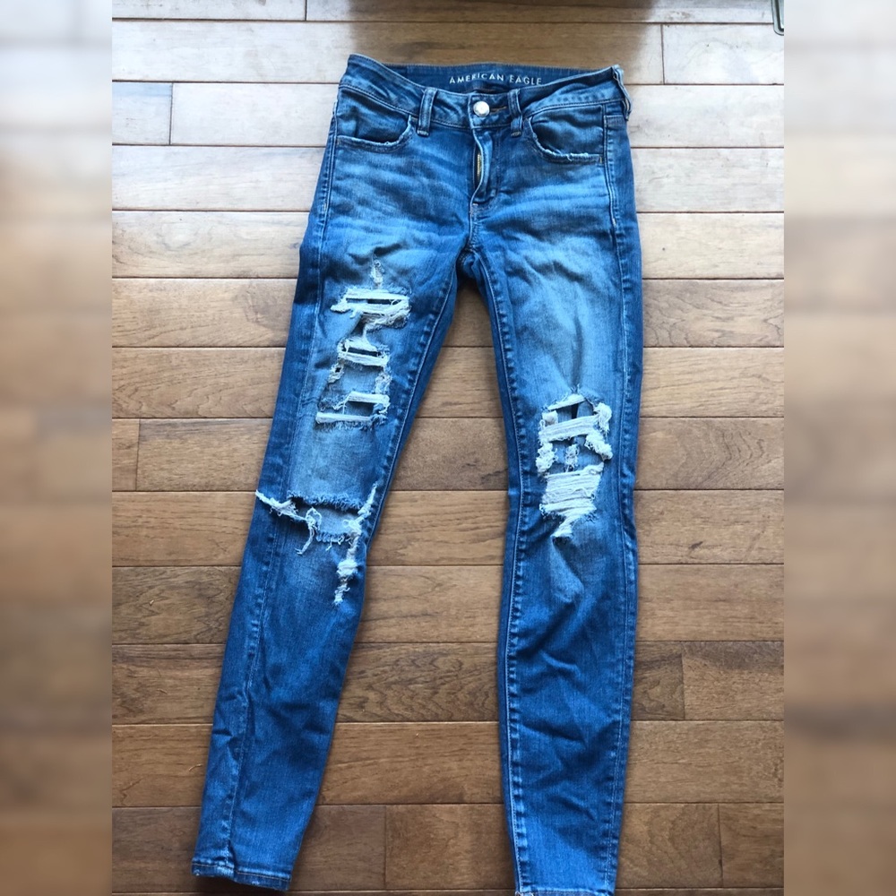 American Eagle next level stretch jeans jeggings